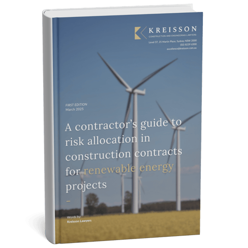 BG - A Contractors Guide to Construction Contracts for Renewable Energy Projects