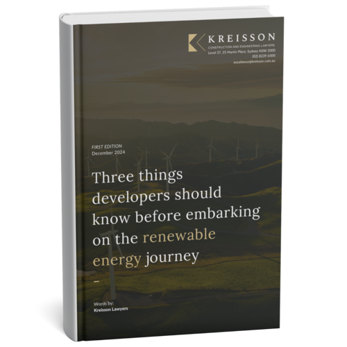 BG - Three thinks developers should know before embarking on the renewable energy journey